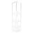 Contemporary White Metal 4 Bookcase For Living Room, Bedroom - Enhance Corner Utilization Storage Potential Modern Bookshelf In Bedroom, Room Maximize Space, And Efficiency