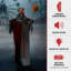 Clown debout 71 "d'Halloween