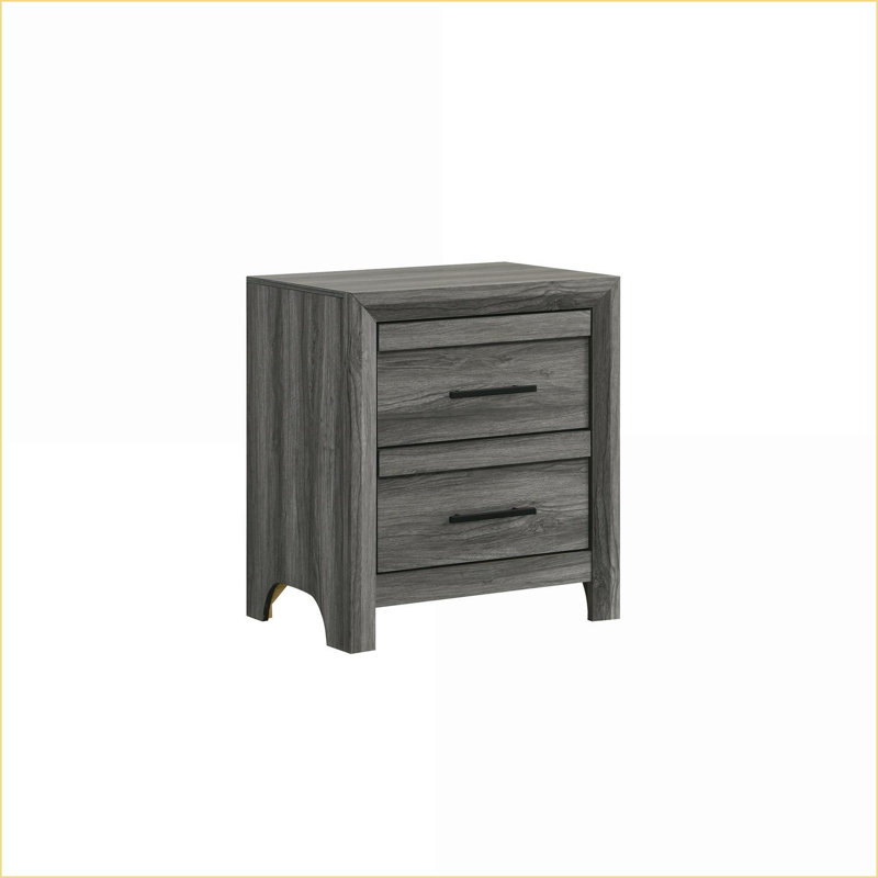 Table de chevet 2 tiroirs Modern