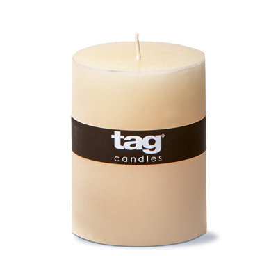 Unscented Pillar Candle