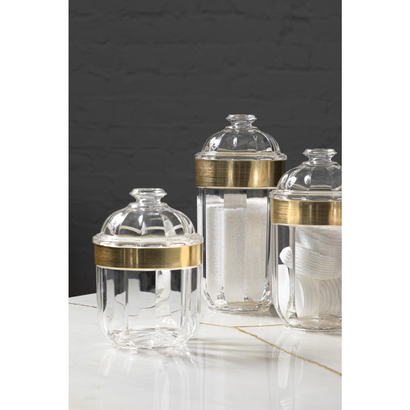 Jar, Silver, 22cm H x 10cm W x 10cm D