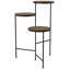 Support pour plante rond en bois massif Logan-1451988573