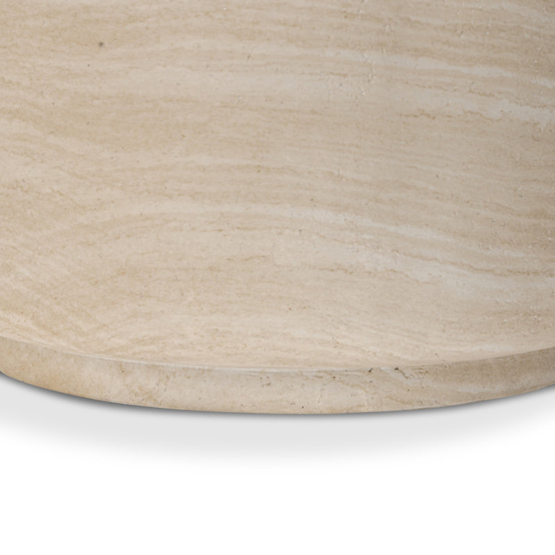 Venetia Outdoor End Table, Sand Striae