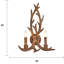 Conerly Resin Candle Wall Light