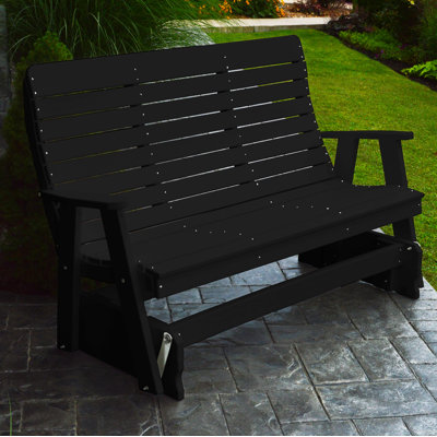 Aeliana Wicker Outdoor Glider