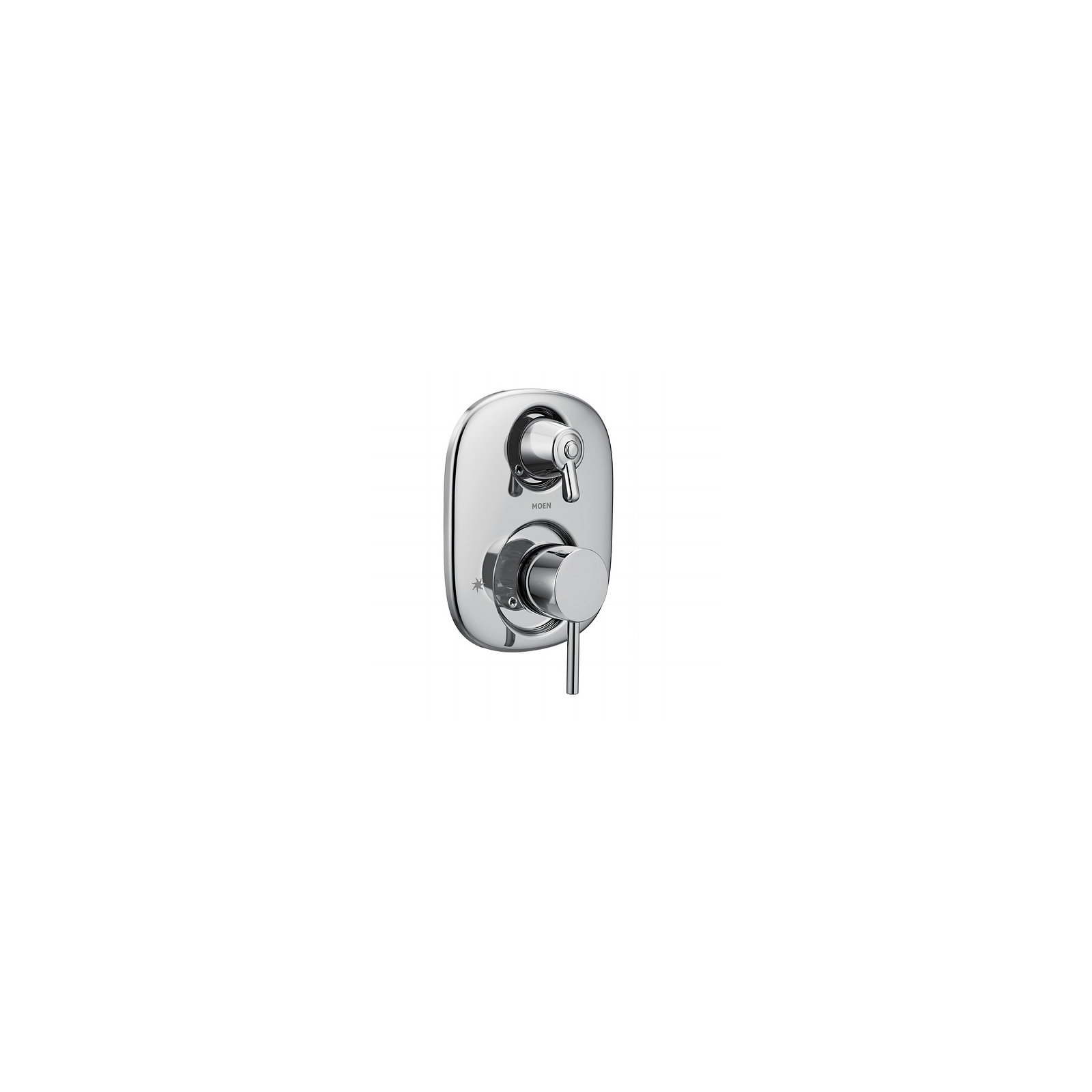 Align M-CORE 3-Series 2-Handle Shower Trim With Integrated Transfer Valve, Valve Required, Chrome