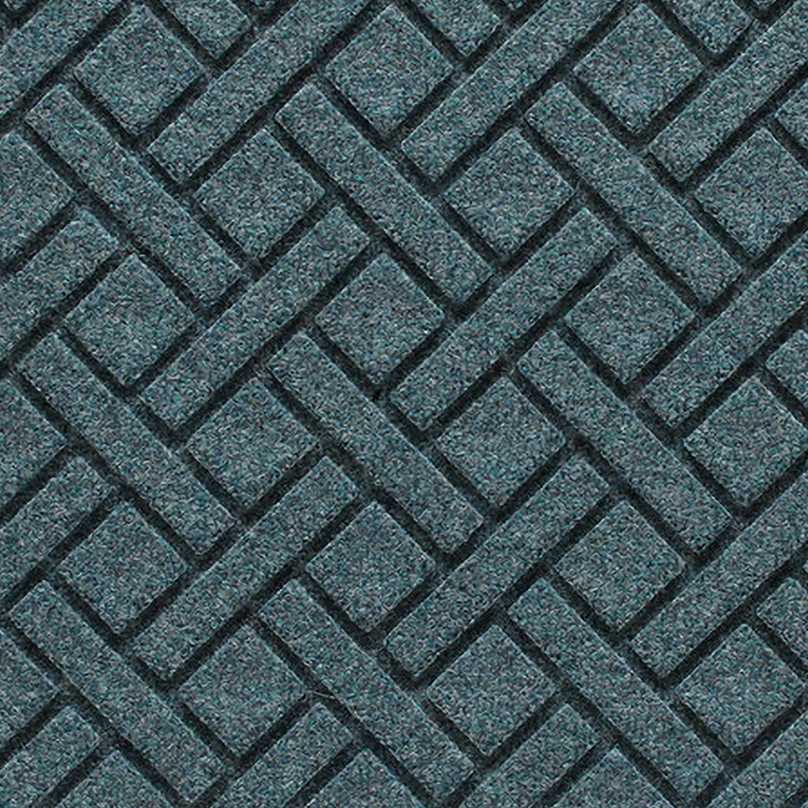 WaterHog® Lattice Non-Slip Doormat, 0.375" H x 36" W x 24" D, Bluestone