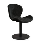 Corrales Cady Swivel Adjustable Height Bar Stool – Modern Weaved Back Design with Adjustable Seat