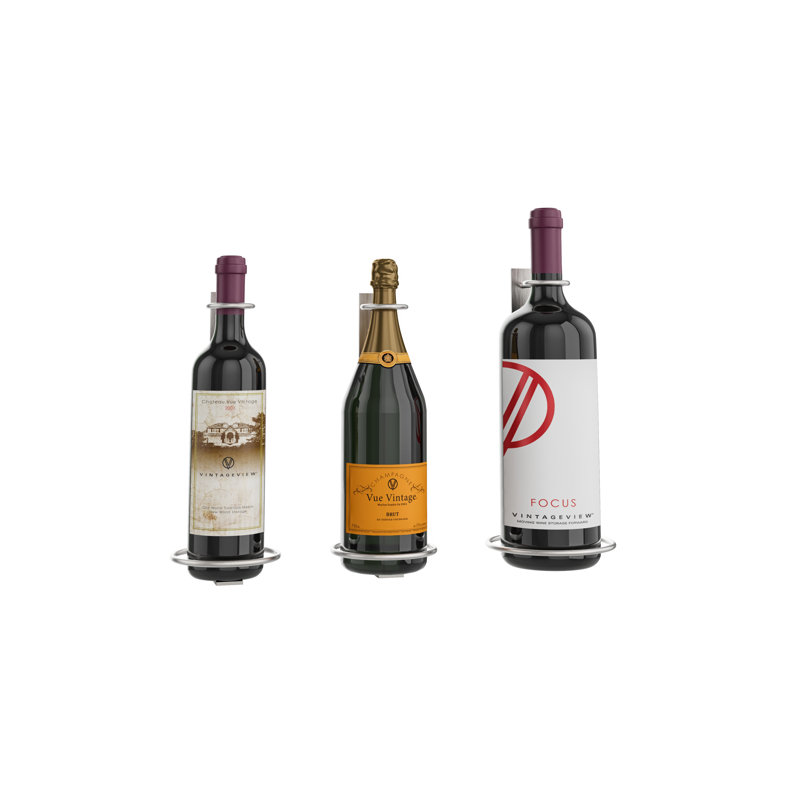 Support à vin Indurial, Chrome luxueux