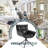 Faux Leather Swivel Armchair-97582799