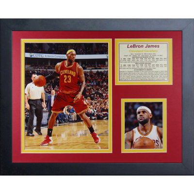 Lebron James Cleveland Cavaliers Framed Memorabilia