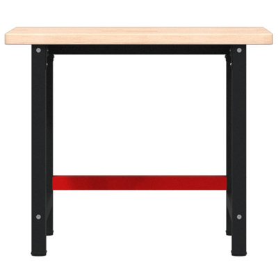 Solid Wood Top Workbench