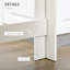 Braea Solid Wood Top Dining Table-875026489