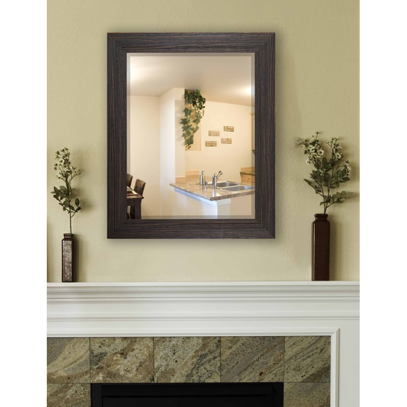 Miroir d'appoint Narely, Expresso, 45,75 po x 39,75 po