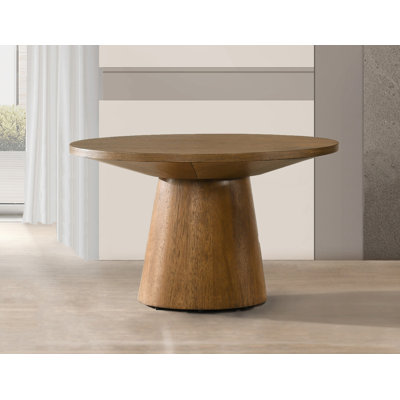 Andreacchio Pine 29" Round Wood Coffee Table