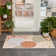 Tapis floral intérieur / extérieur Chazney