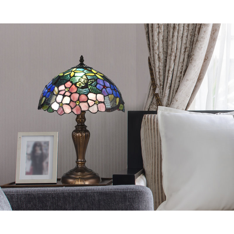 Lampe de table 19 po Smithville Peony