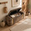 Banc de rangement avec repose-pieds Modern-206041674-206041715-206041719