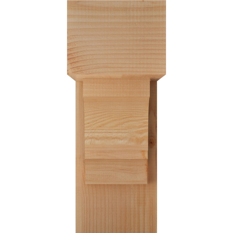 Support de bloc Balboa avec entretoise décalée, 22 X 18, Sapin Douglas de l 8 po (scié brut)