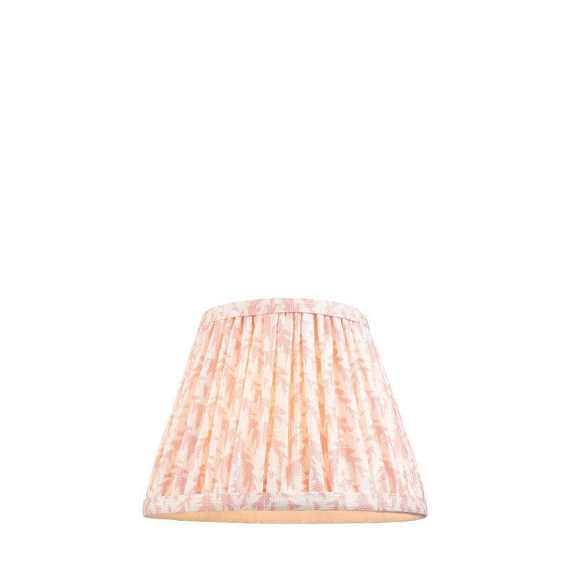 Leaf Lamp Shade, 14.5cm H x 11.8cm W x 20cm D, Pink
