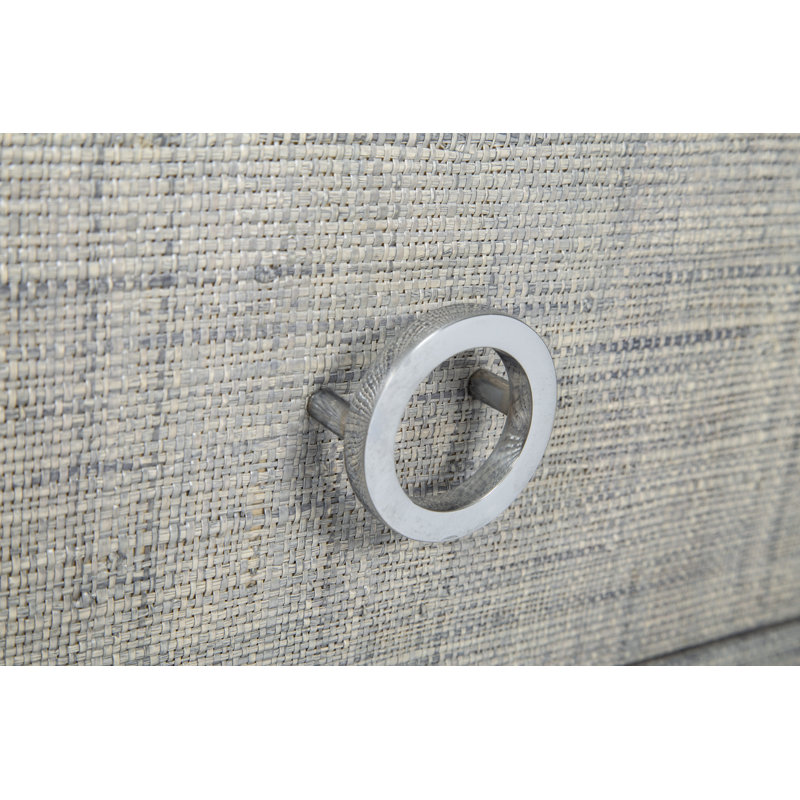 Charleston Solid Wood Accent Chest, French Gray
