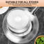 Geinbow Non Stick Saucepan Sets 5 Piece,Including 24/28Cm Frying Pan, 16Cm Milk Pan With Handle And 20/24Cm Soup Pot With Lids