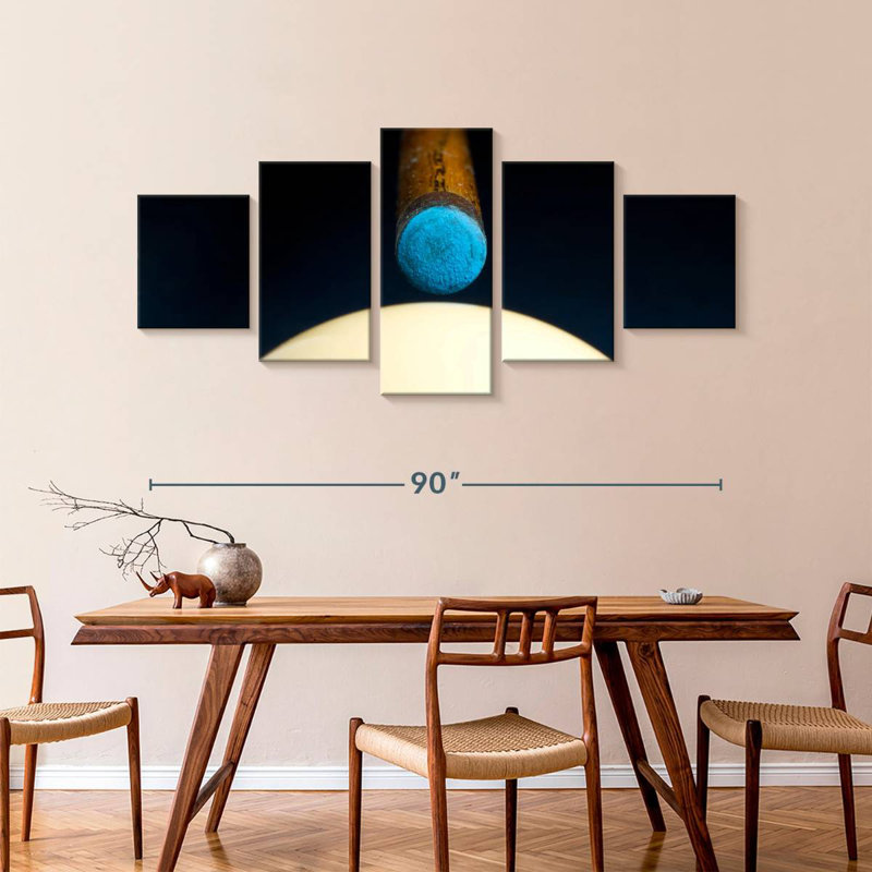 'Billiard Goal, 42" H x 92" W
