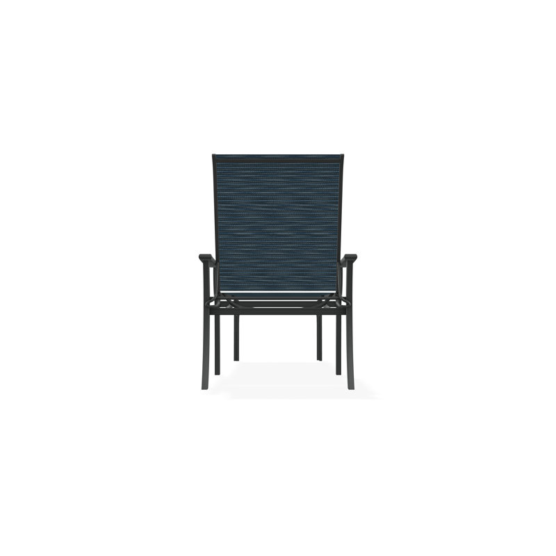 Chaise longue plate St. Peter Sling Marine Grade Polymer, Nimbus océan, Graphite