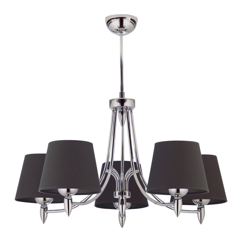 Holifield 5 - Light Shaded Chandelier