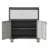 Metal Storage Cabinet With 1 Drawer And 2 Locking Doors