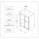 North American Frameless Double Sliding Matte Black Shower Door With Adjustable Soft Closing Function 8Mm Tempered Glass With Nano Easy Cleaning And Stick Explosion-Proof Menbrance