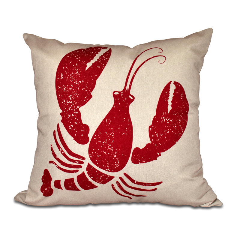 Housse de coussin et insert Nautical Nights Shape, H 18 po x l 18 po, Brun
