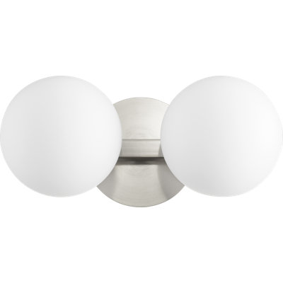 Éclairage pour salle de bain à intensité variable 2 lumières Averyana