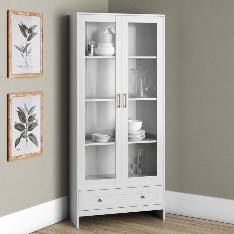Armoire d'appoint Otley, Blanc