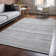 Premium Machine Washable Cerrito AMF598 Gray Rug