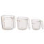 3-Piece Plastic Measuring Jug Set