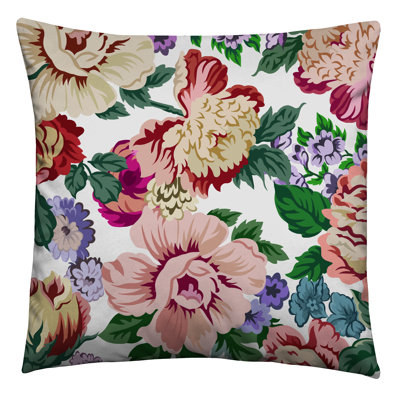 Andelarre Floral Square Throw Cushion
