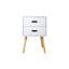 Barth 40cm W Manufactured Wood Bedside Table