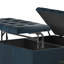 Harrison - Repose-pieds de table avec rangement - patiné-508479082