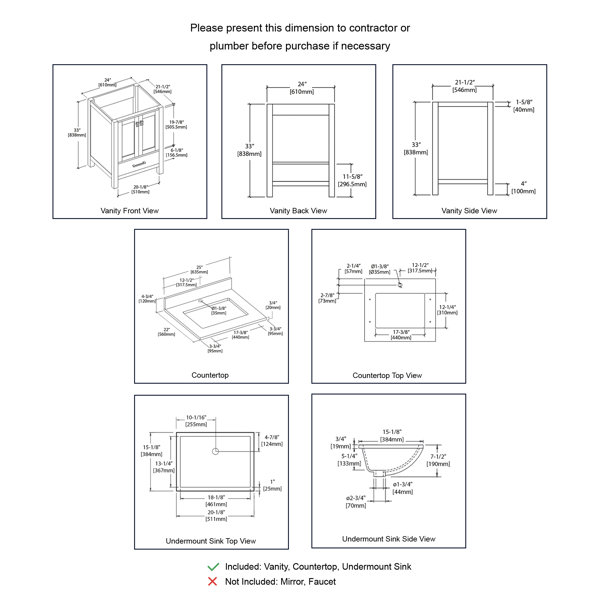 Dimensions du produit