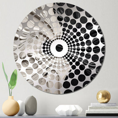 Burra - Miroir décoratif à cercles concentriques