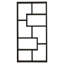 Felan 183.6cm H x 90cm W Geometric Bookcase-809570649
