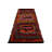 One-of-a-Kind 4’2”x11’8” 1950s Wool Area Rug