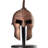 Greek Spartan Helmet Sculpture