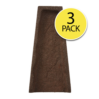 Rubberific Brown Rubber Splash Block (3 Pack)