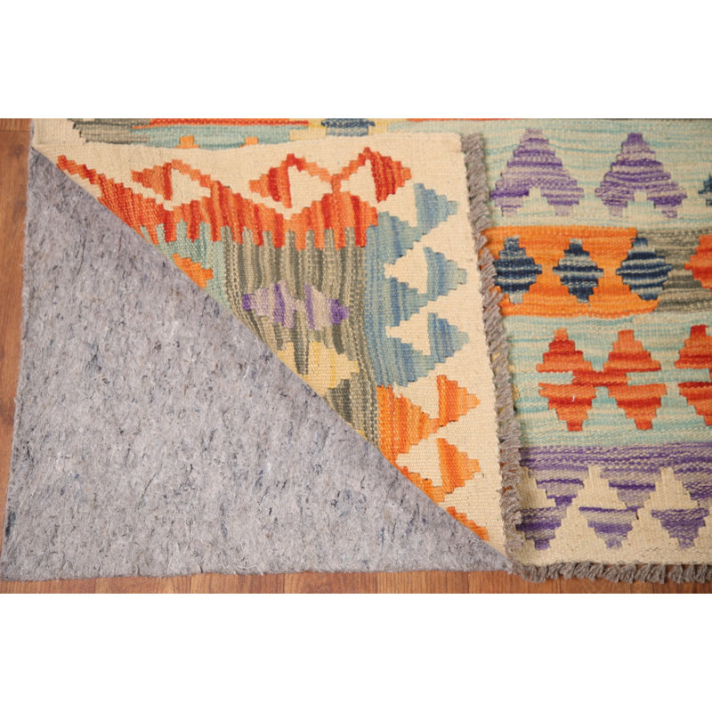 Tapis kilim en laine tissé à la main 10 x 13