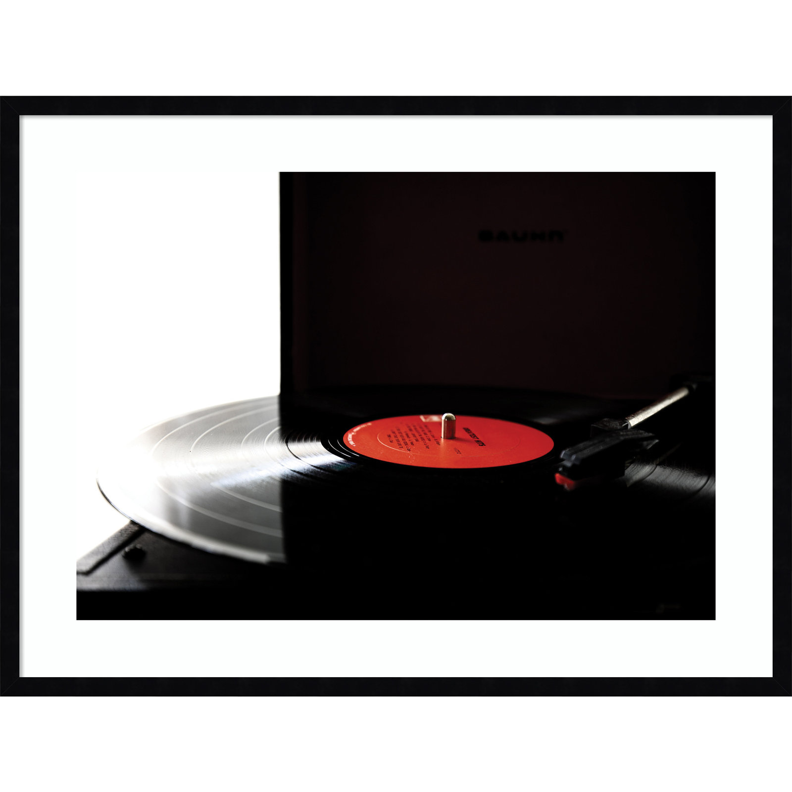 Spin Print by Alicia Abla, Black Framed, 25.25" H x 33.75" W x 0.8" D