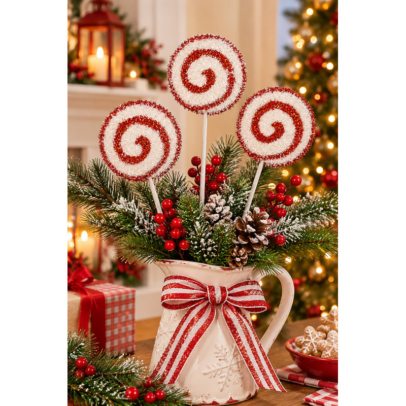 Canne de Noël 22 po
