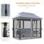 3 Person Porch Swing with Canopy