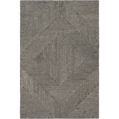 Peeta Hand Tufted Wool Geometric Indoor Rug